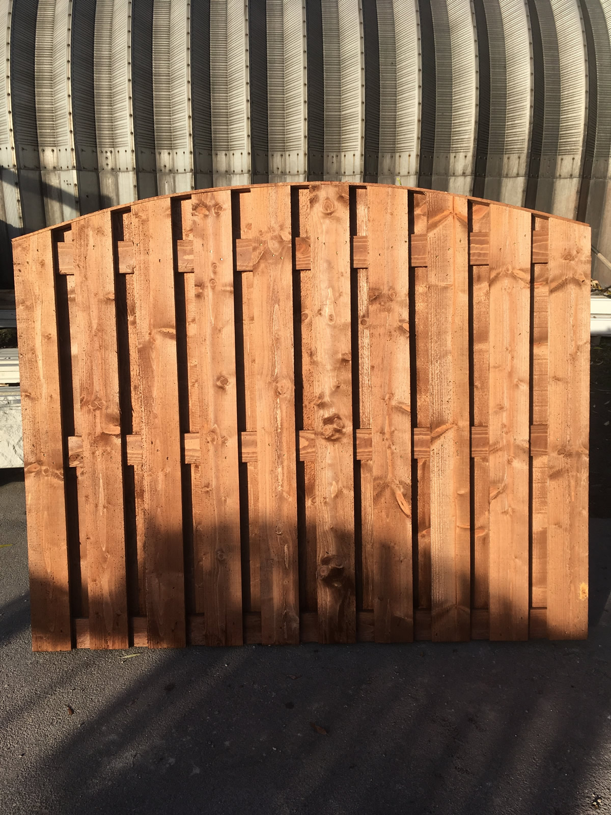 Double Paling Wooden Fence Panels Sheffield