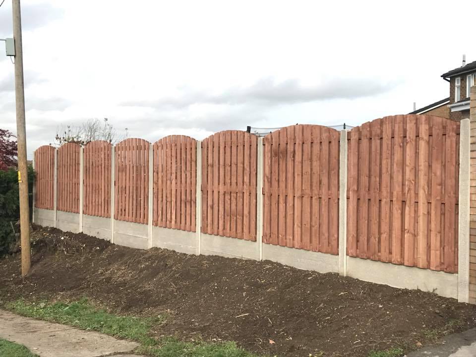 Double Overlap Fence Panels