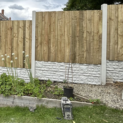 double overlap fence panels sheffield