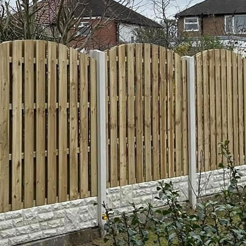 double palin fence panels