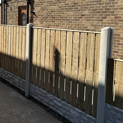 single paling fence panels